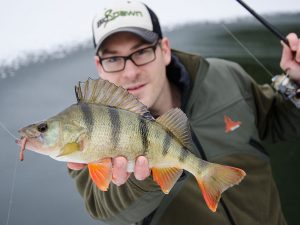 Drop Shot Angeln: Im Winter mit Tauwurm! Drop-Shot-Angeln-mit-Tauwurm