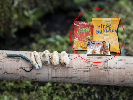 Köder für Friedfisch – Mais, Popcorn und Co Haarmontage