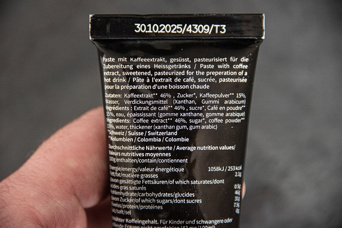 No-Normal-Coffee-Zutaten