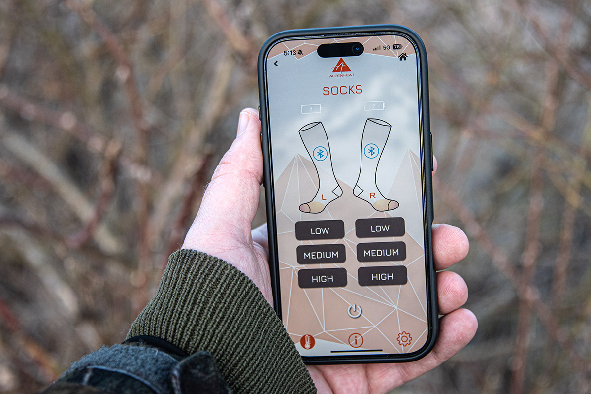 Alpenheat-Handy-App