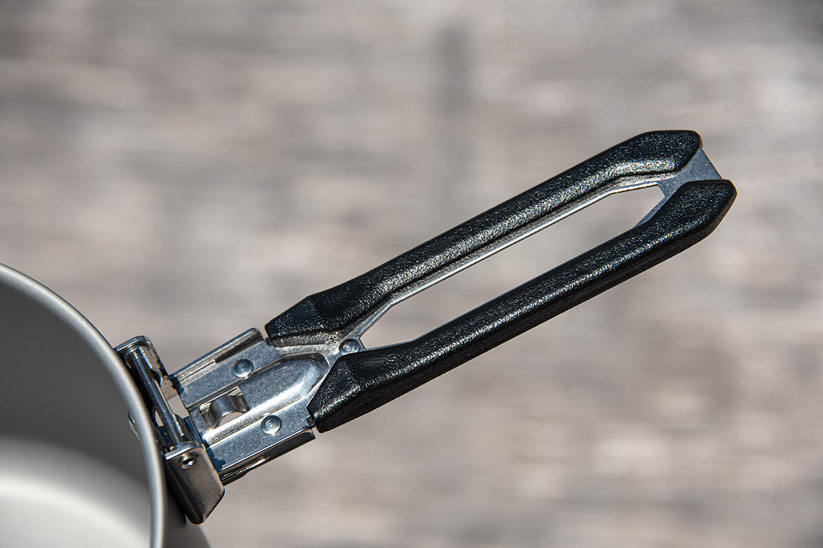 Firemaple-pan handle-detail
