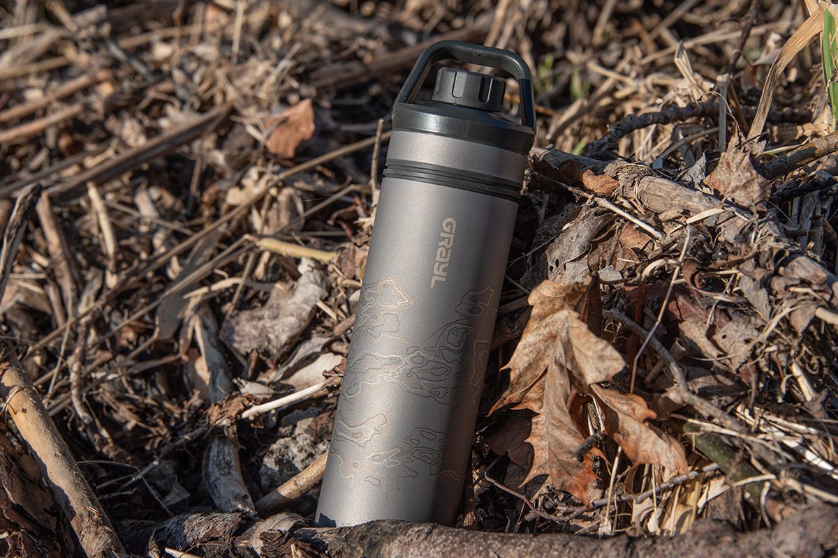 Grayl-Filter-Flasche-Titanium test + Erfahrungen