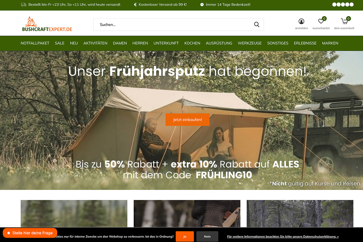 Bushcraftexpert-Online-Shop
