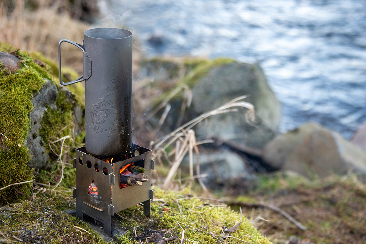 Hobo-Kocher-Camping-Test