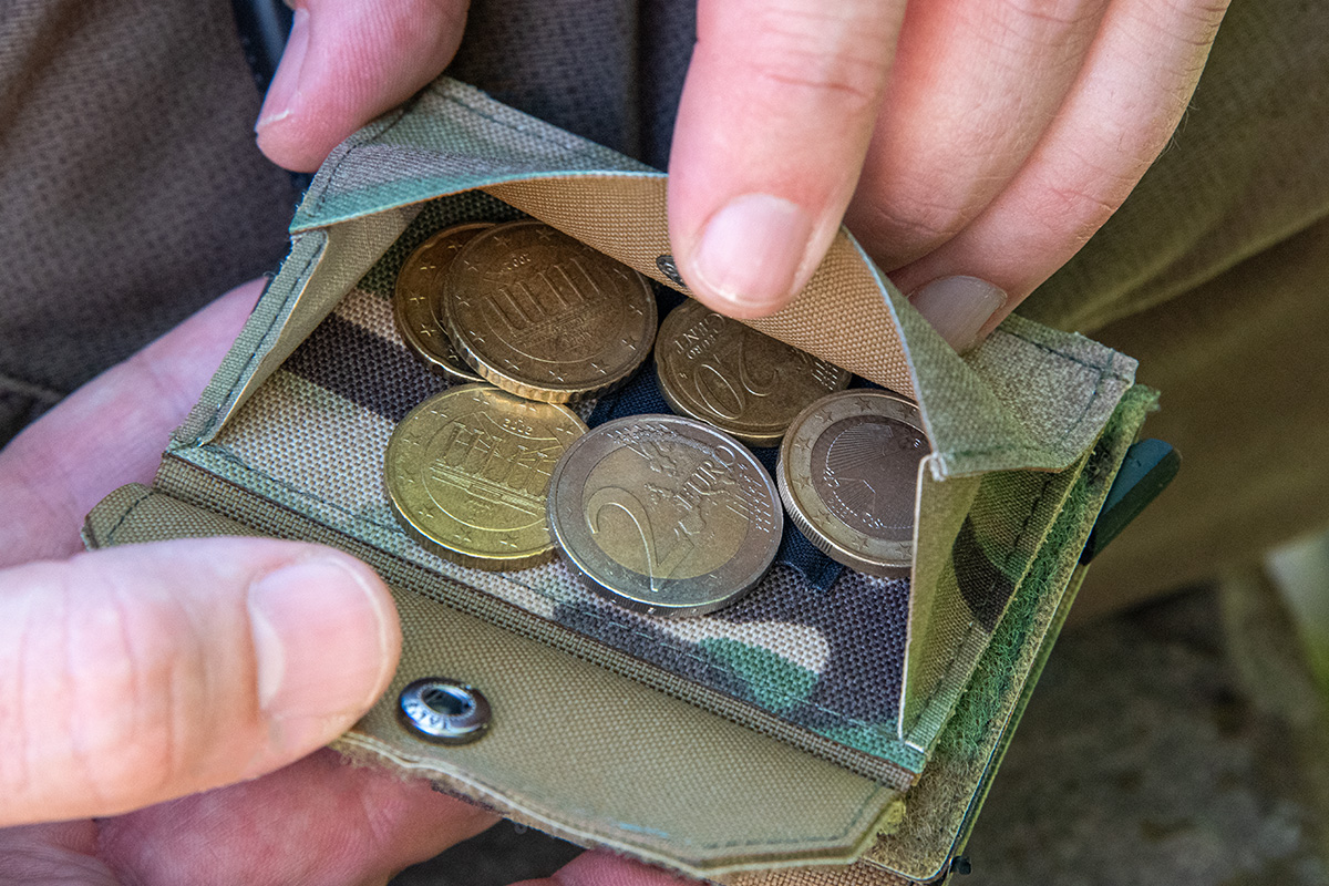 Tactical-EDC-Wallet-Kleingeldfach