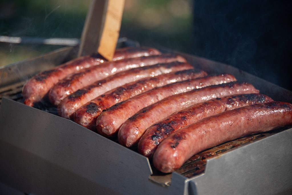 Wildschweinbratwurst
